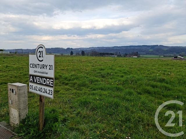 terrain à vendre - 1627.0 m2 - CAMPUZAN - 65 - MIDI-PYRENEES - Century 21 Gm Immobilier