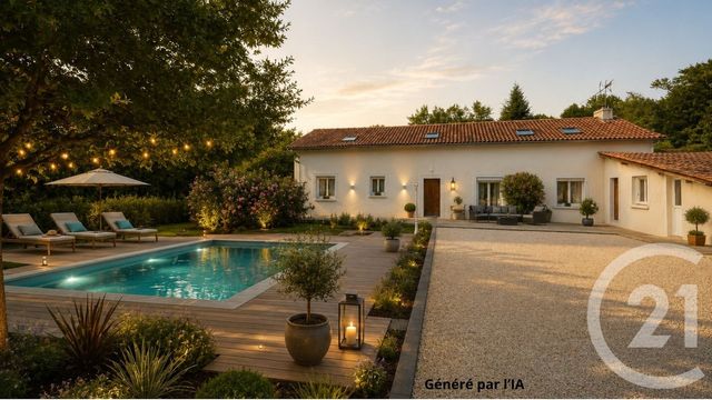 maison à vendre - 7 pièces - 186.25 m2 - PEYRAUBE - 65 - MIDI-PYRENEES - Century 21 Gm Immobilier